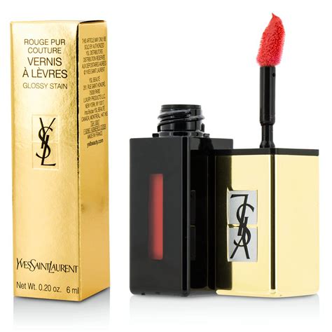 yves saint laurent rouge pur couture vernis à lèvres|yves saint laurent vita privata.